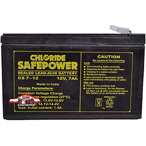 EXIDE SMF EP-12V-7